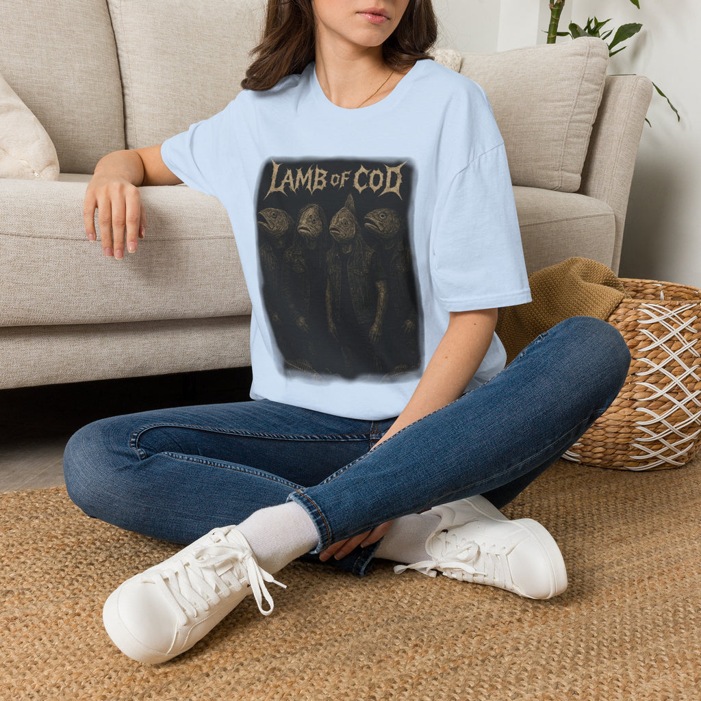Lamb of Cod Graphic T-Shirt — Retro Fish Band Tee