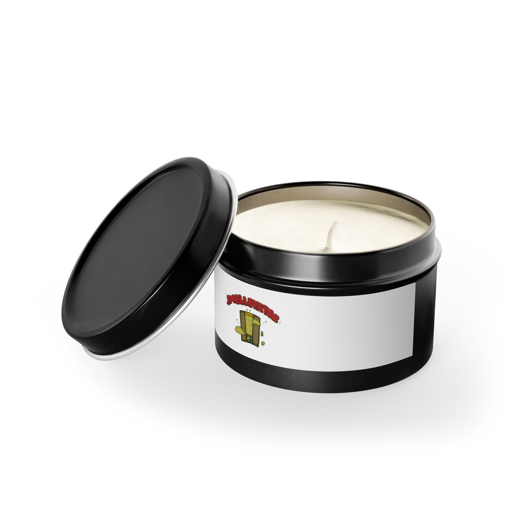 Tin Candle — 'Small & Mighty' Travel Tin Candle with Cozy, Playful Packaging