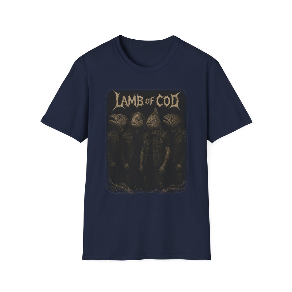 Lamb of Cod Graphic T-Shirt — Retro Fish Band Tee