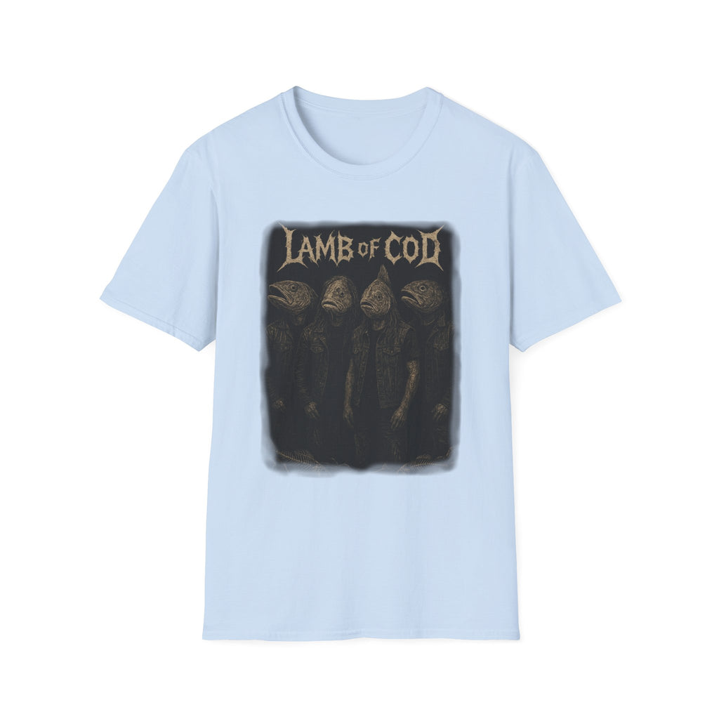 Lamb of Cod Graphic T-Shirt — Retro Fish Band Tee