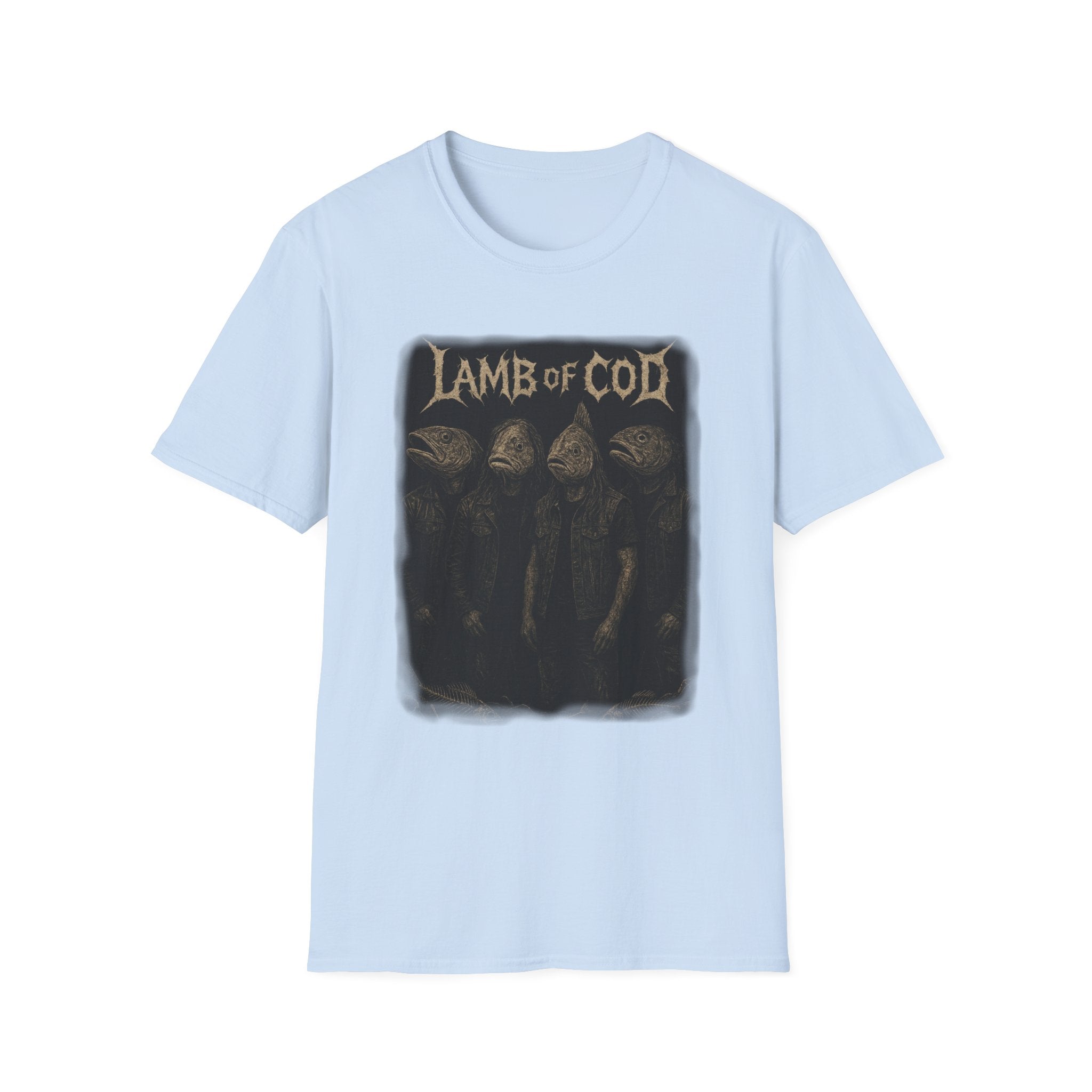 Lamb of Cod Graphic T-Shirt — Retro Fish Band Tee