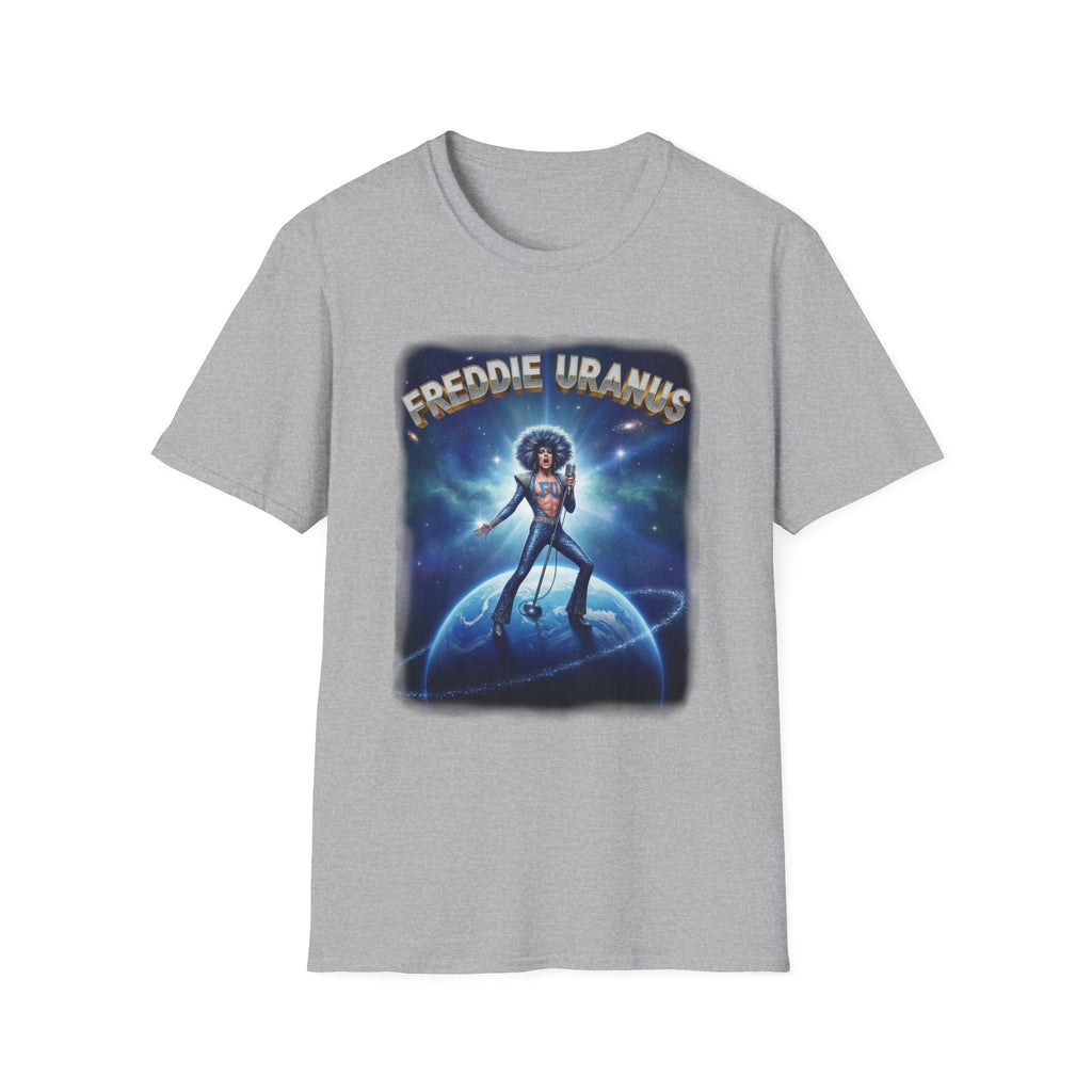 Freddie Uranus Graphic T‑Shirt — Retro Space Disco Band Tee