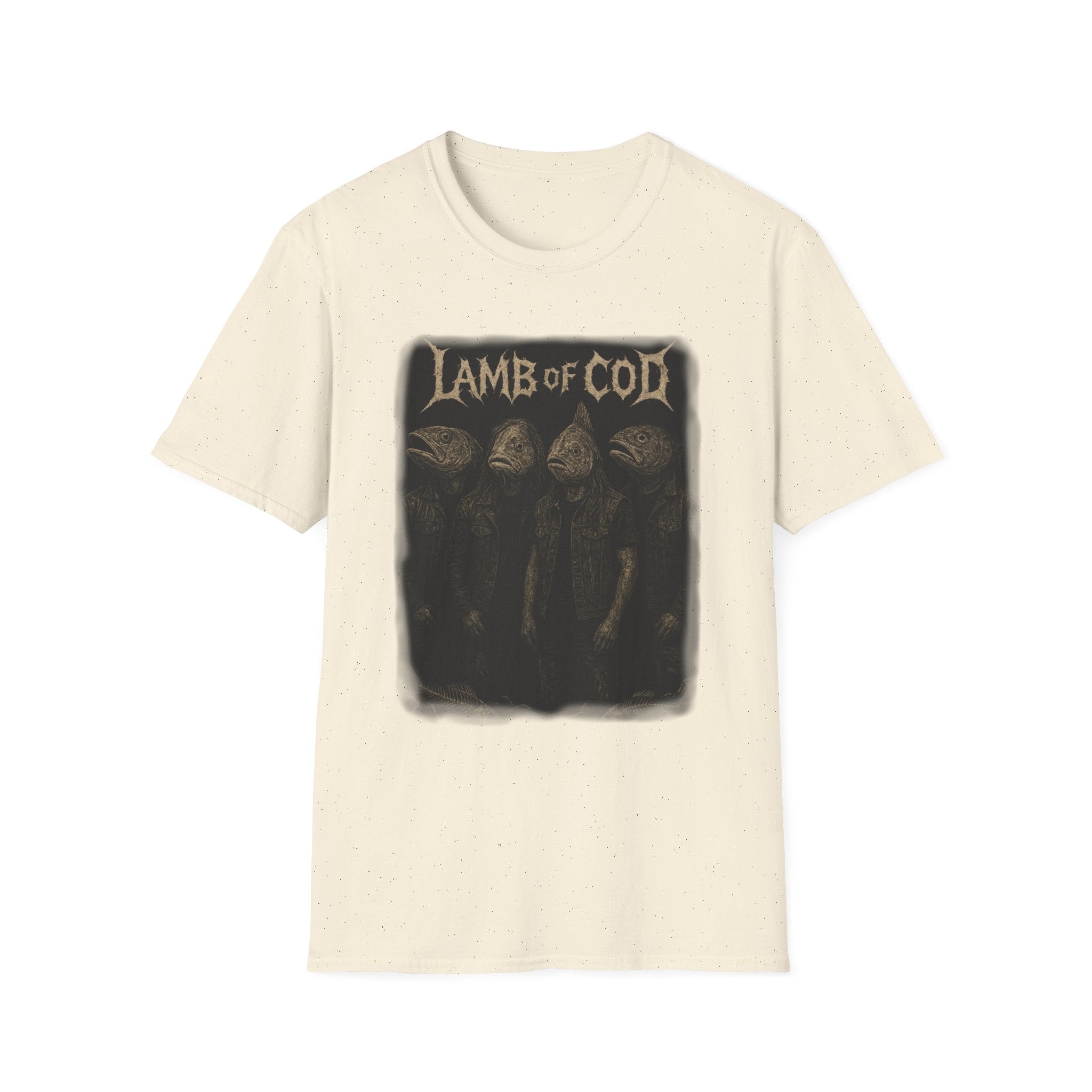 Lamb of Cod Graphic T-Shirt — Retro Fish Band Tee
