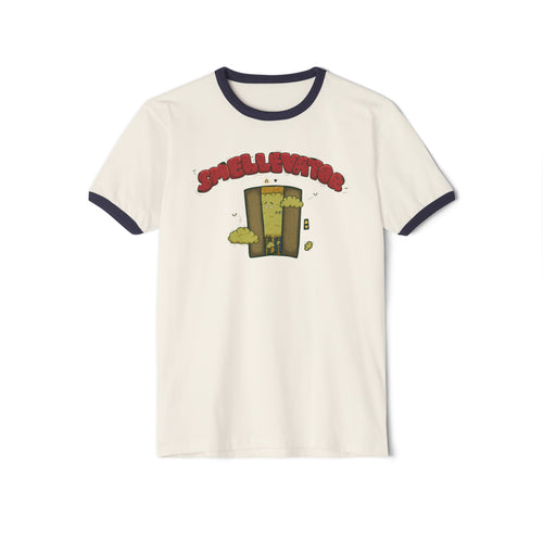 Ringer T-Shirt - "Smellvibes" Magical Smellevator Graphic Tee