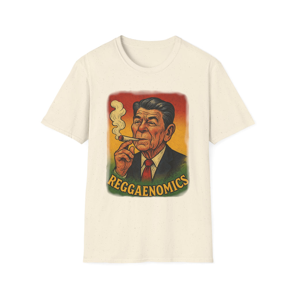 Reggaenomics T-Shirt — Vintage Smoking Statesman Graphic Tee