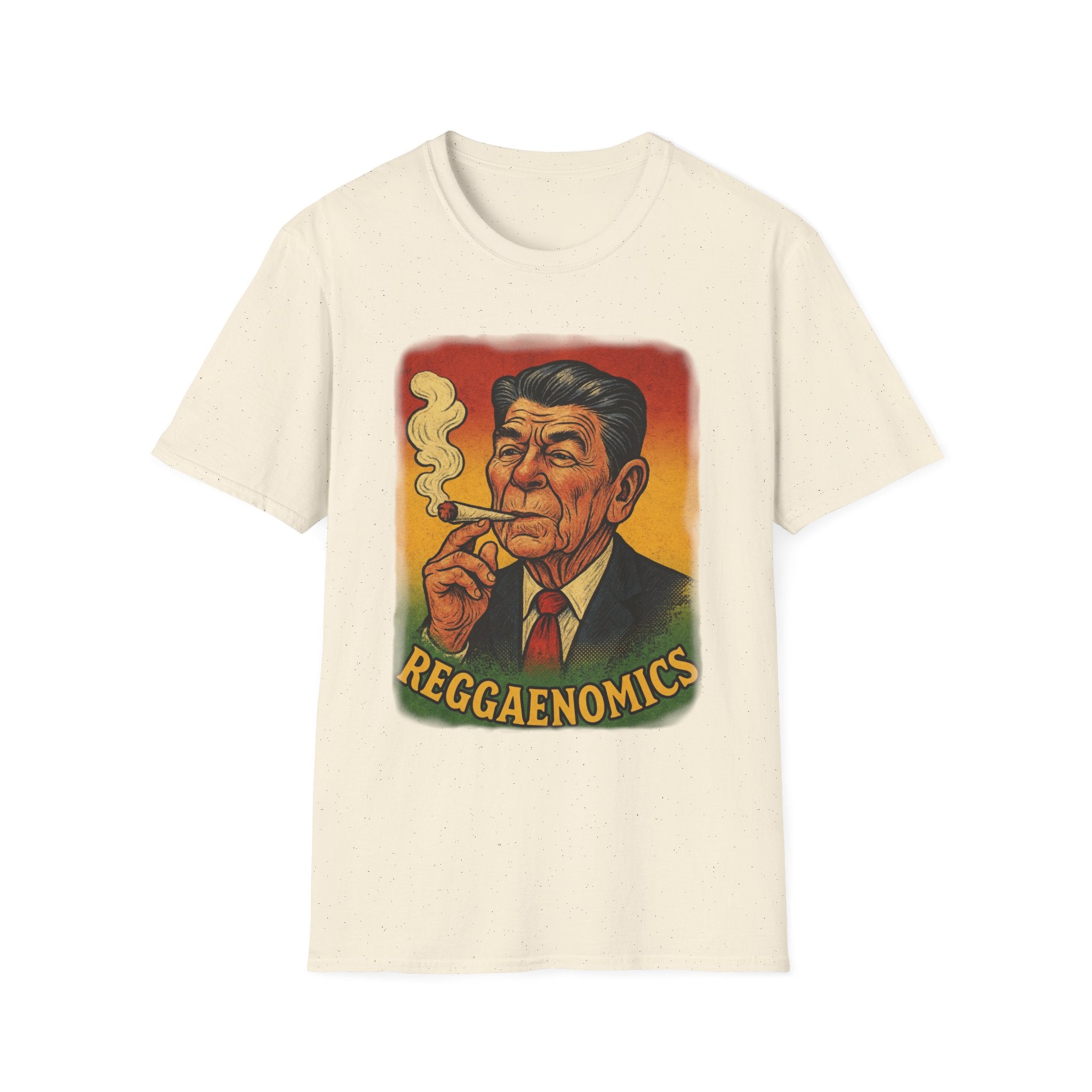 Reggaenomics T-Shirt — Vintage Smoking Statesman Graphic Tee