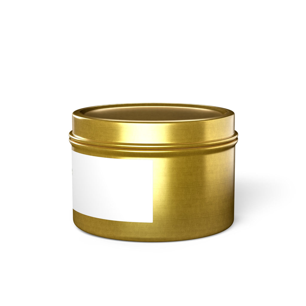 Tin Candle — 'Small & Mighty' Travel Tin Candle with Cozy, Playful Packaging