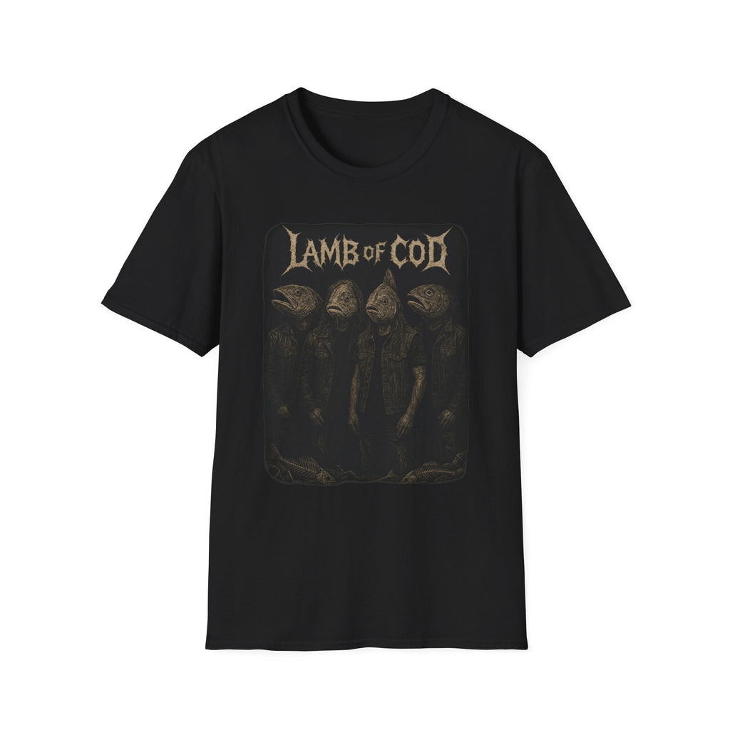 Lamb of Cod Graphic T-Shirt — Retro Fish Band Tee