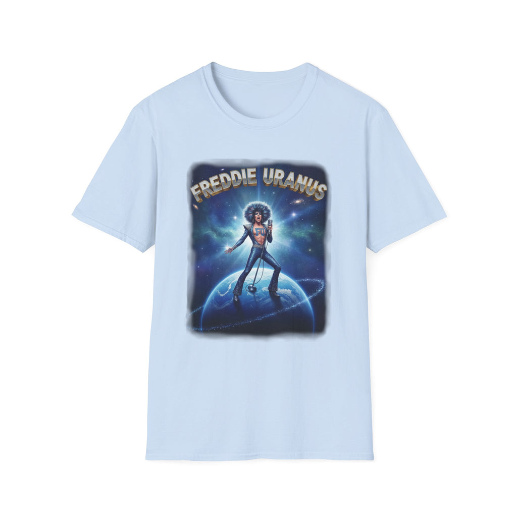 Freddie Uranus Graphic T‑Shirt — Retro Space Disco Band Tee