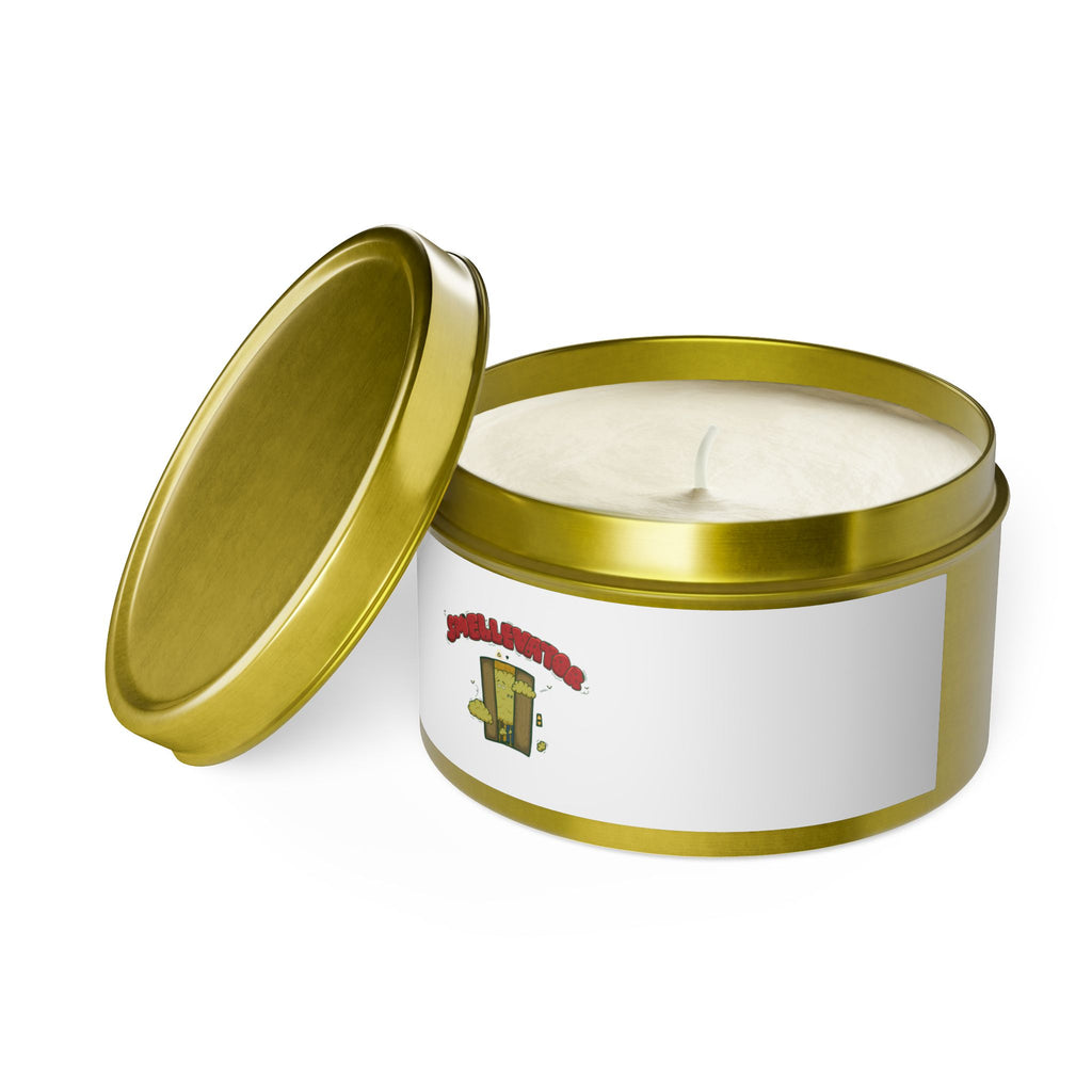 Tin Candle — 'Small & Mighty' Travel Tin Candle with Cozy, Playful Packaging
