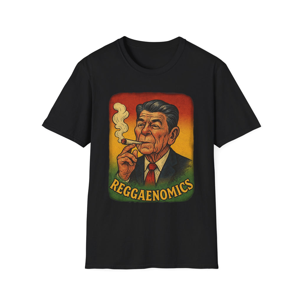 Reggaenomics T-Shirt — Vintage Smoking Statesman Graphic Tee