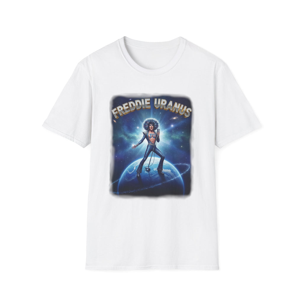 Freddie Uranus Graphic T‑Shirt — Retro Space Disco Band Tee