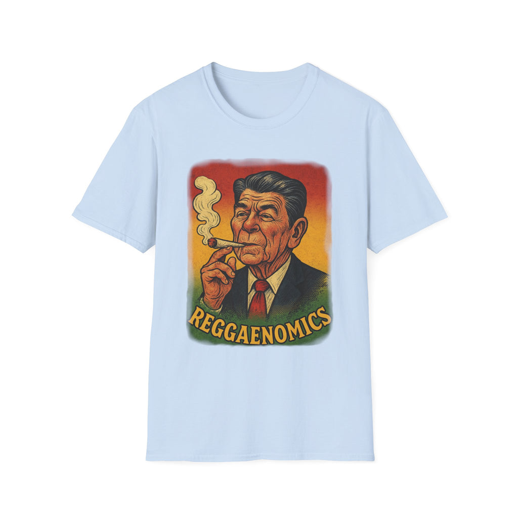 Reggaenomics T-Shirt — Vintage Smoking Statesman Graphic Tee
