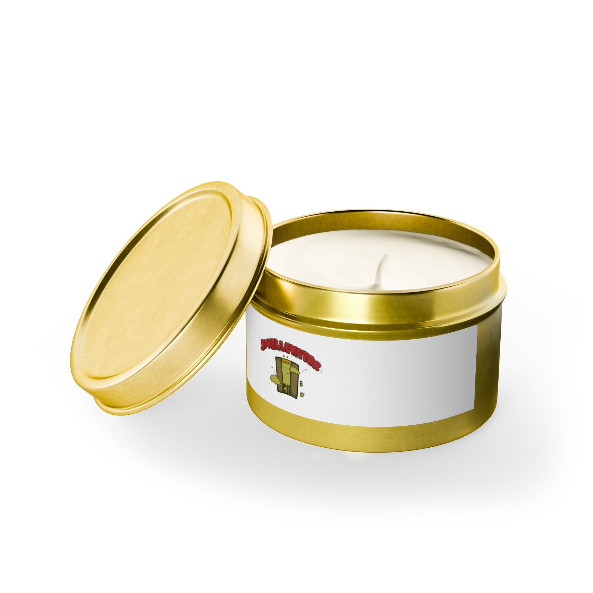 Tin Candle — 'Small & Mighty' Travel Tin Candle with Cozy, Playful Packaging