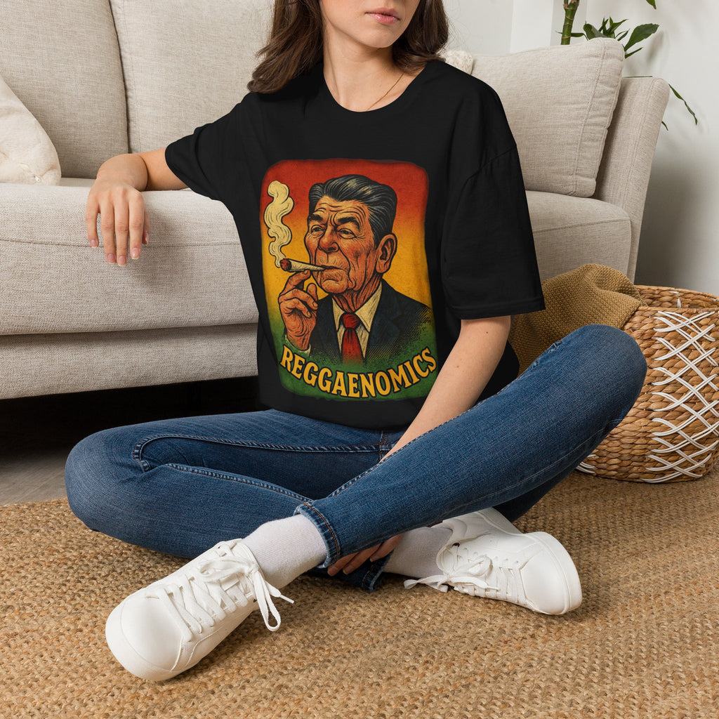 Reggaenomics T-Shirt — Vintage Smoking Statesman Graphic Tee